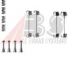 OJD 1050620 Accessory Kit, parking brake shoes
